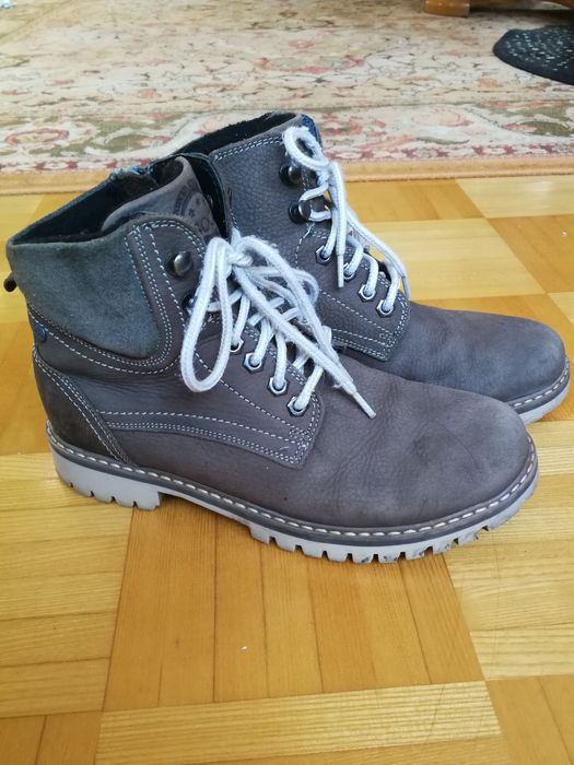 Buty damskie zimowe ocieplane trapery skórzane rozmiar 37 Lasocki