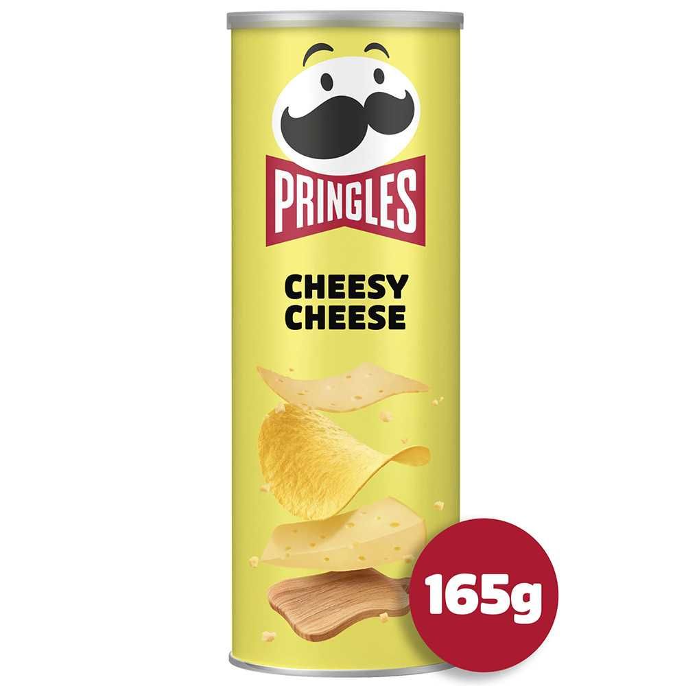 Чіпси Прінглс Сіль та Оцет, Pringles SALT & VINEGAR, 165 г.