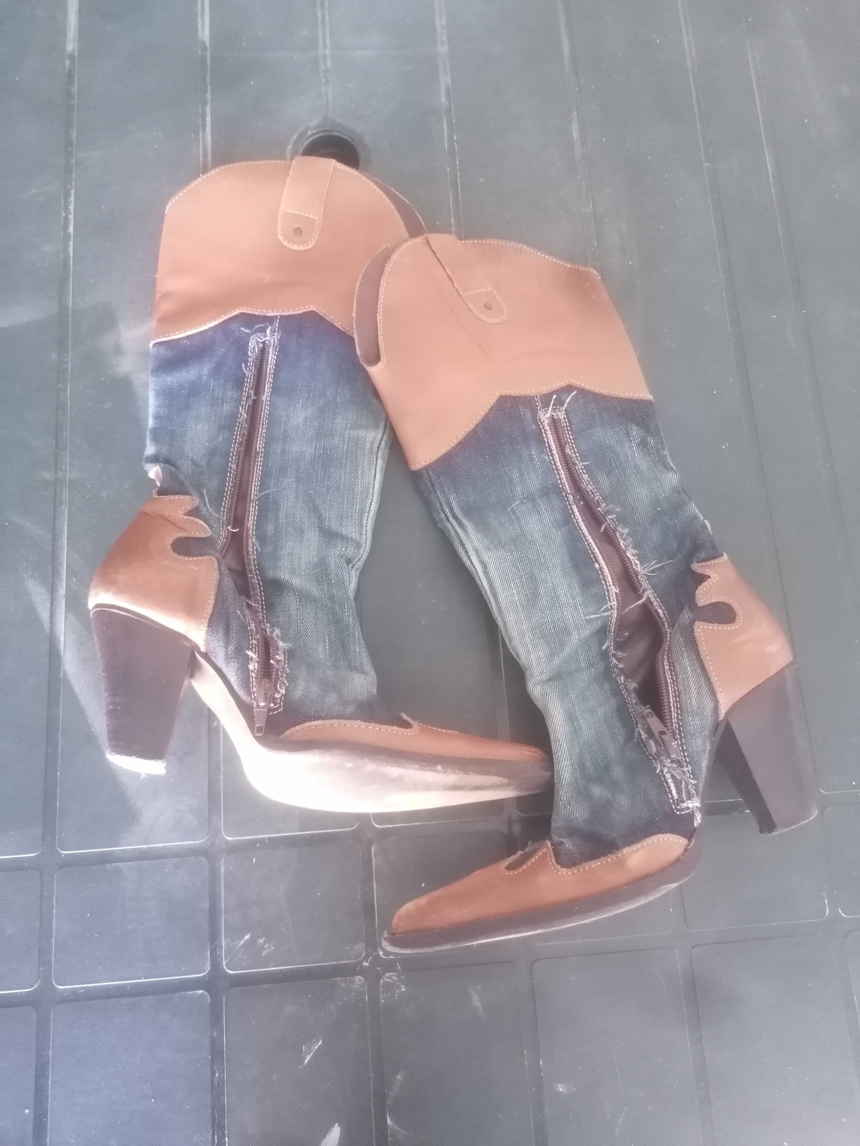 Botas de ganga cowboy