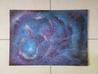 Obraz akrylowy Kosmiczna abstrakcja 50x70