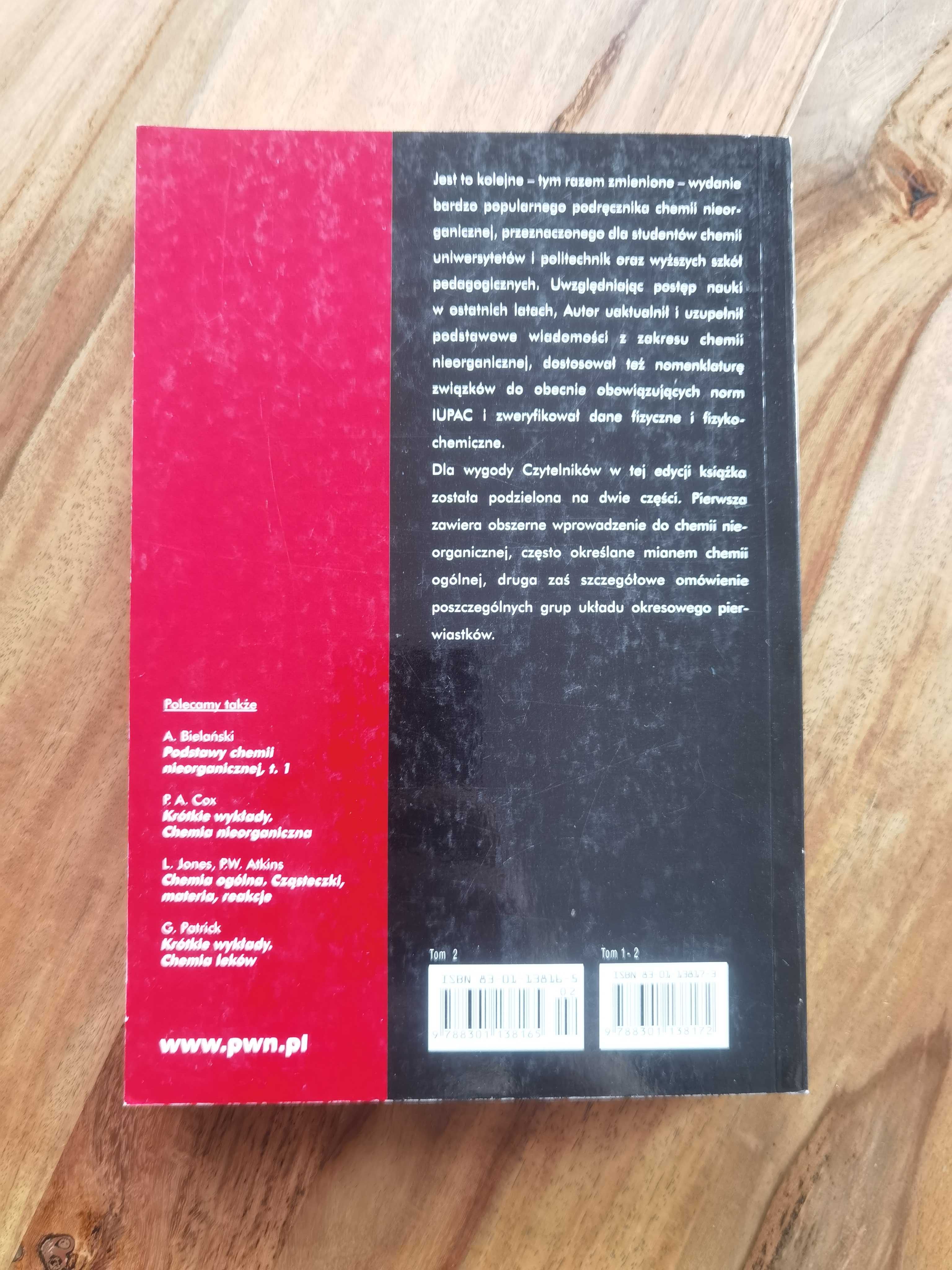 Podstawy chemii nieorganicznej Adam Bielański część 2