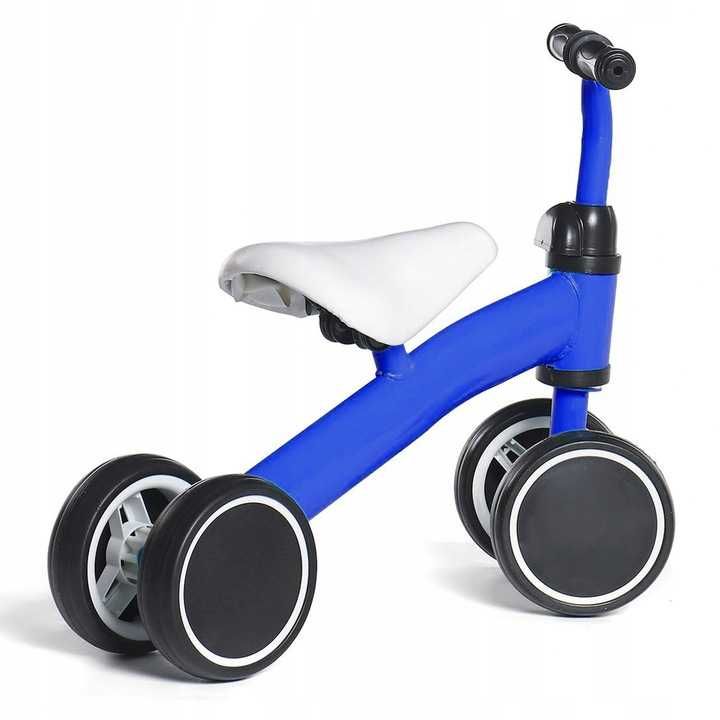 Lekki rower rowerek biegowy jeździk dla dzieci biały nowy chodzik