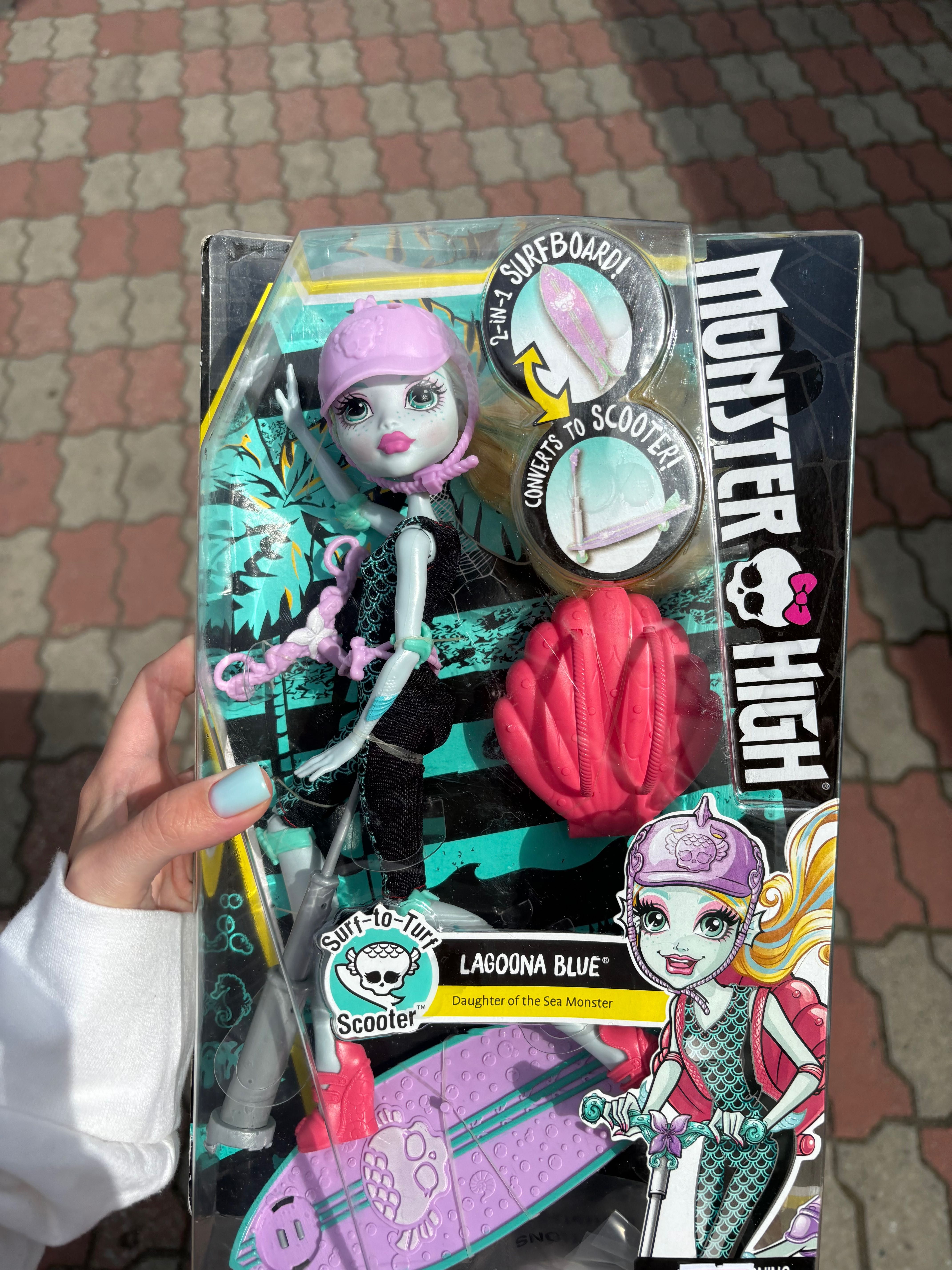 Лялька monster high НРФБ Lagoona Blue Surf to turf продаж/обмін