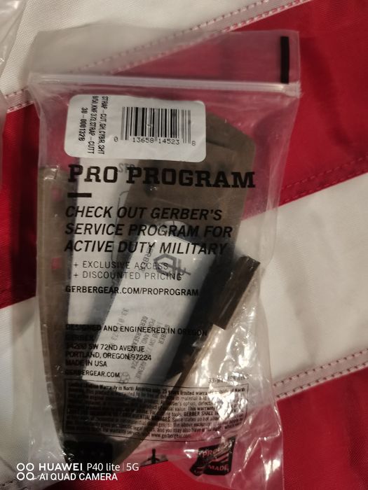 GERBER STRAP CUTTER- nóż do cięcia linek/pasów.