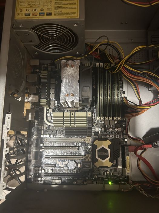 Комплект X58: ASUS Sabertooth X58 + 24GB DDR3 ECC + i7-960