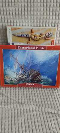 Puzzle castorland 2000 sunk galleon, trefl 300 jaszczurka Home Gallery