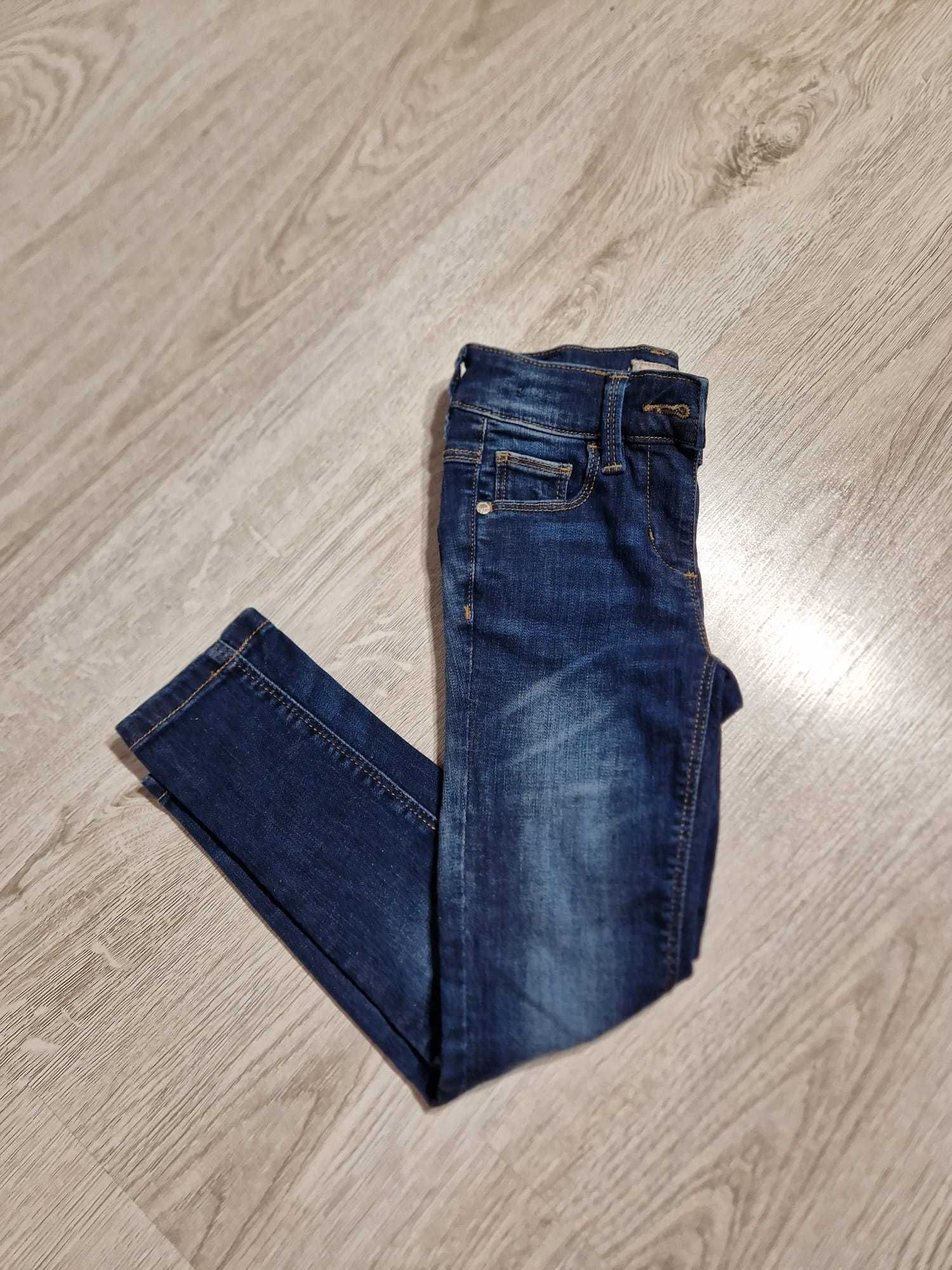 Niebieskie jeansy 116cm Next Nowe