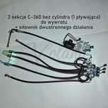 Rozdzielacz 3 Sekcyjny C-360 Zewnętrzny Hydrauliczny Ursus Do Wywrotu