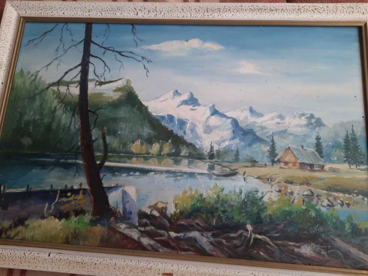 obraz olejny Jan Sikora  pejzaż