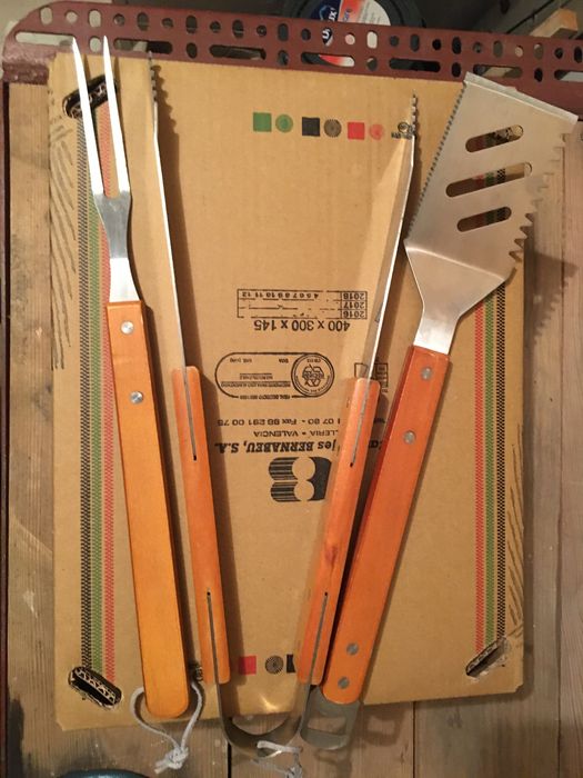 Zestaw sztućców do grilla