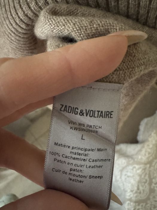 Кашемировый свитер Zadig&Voltaire M