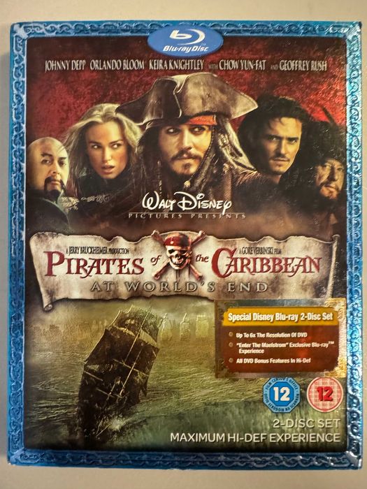 Piraci z Karaibów Na krańcu świata 2 x Blu-Ray brak PL