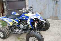 YAMAHA YFZ450 квадр