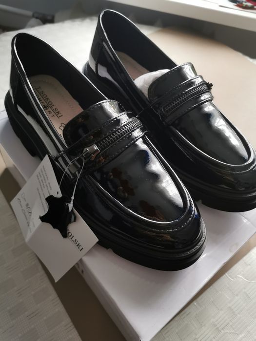 Półbuty Sokolski skóra na stopę 37,5 cm