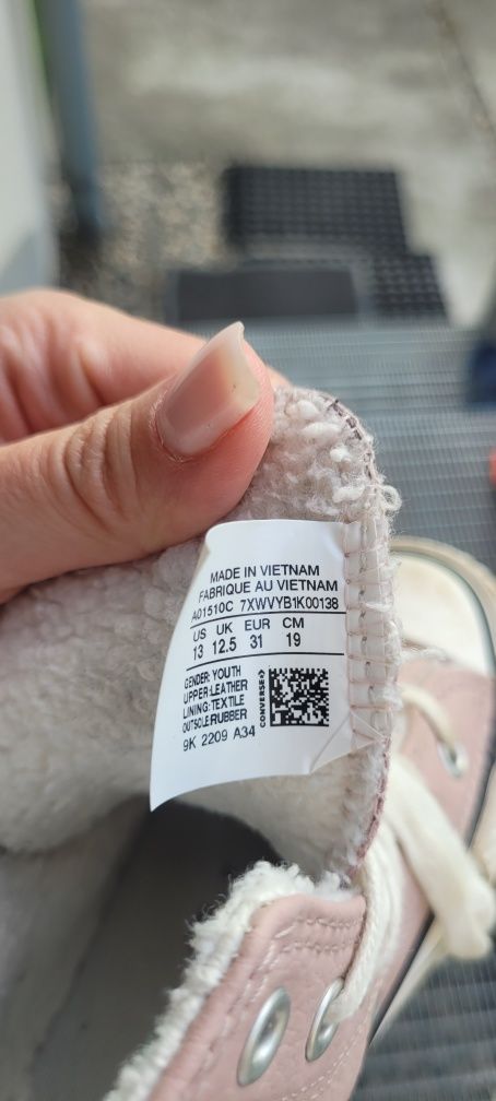 Converse 31 różowe