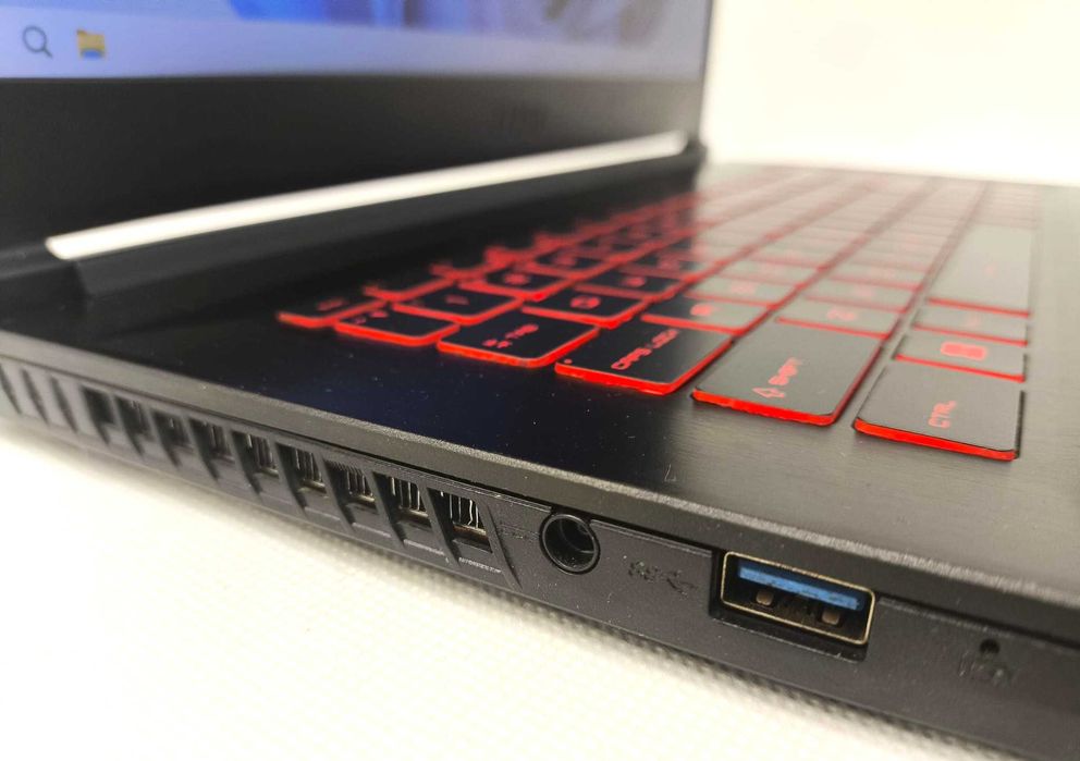 Laptop GAMINGOWY MSI 15,6" 144Hz Core i5 16GB 512GB SSD RTX 3050 4GB