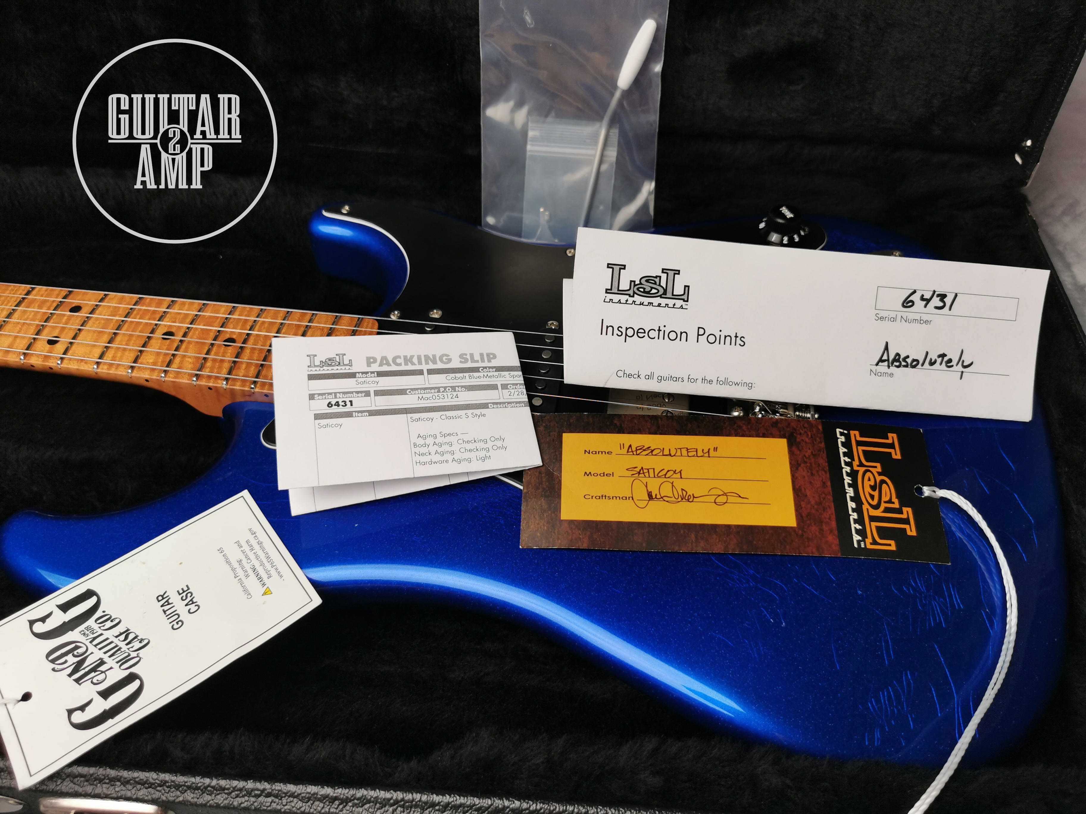 LsL Saticoy Custom HSS "Absolutely"  - Nowy