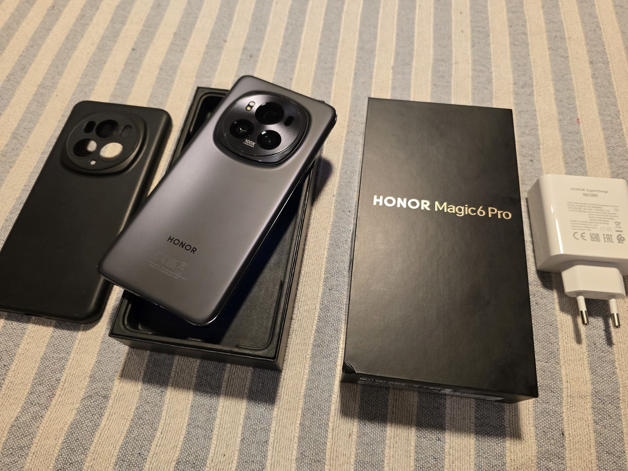 Honor Magic 6 Pro 512GB NOVO. Troca/retoma. Caixa, acessórios. Capas