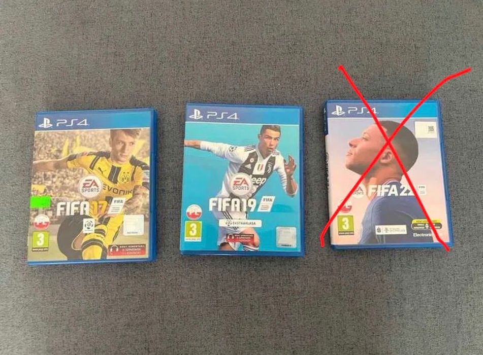 Gra FIFA 19 i 17 PS4/5