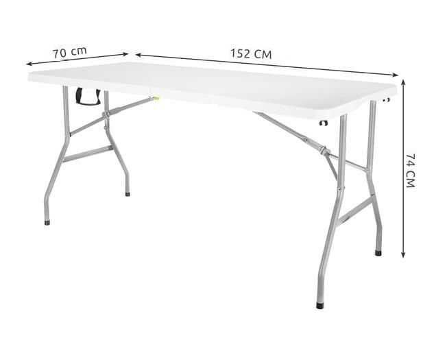STÓŁ OGRODOWY składany cateringowy 153cm