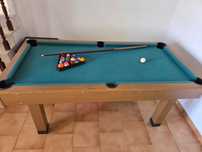 Brincar com snooker em casa