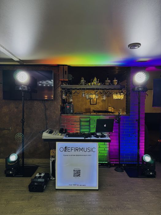 DJ/Музика/Оренда колонок/Живий вокал/Світломузика/Оренда