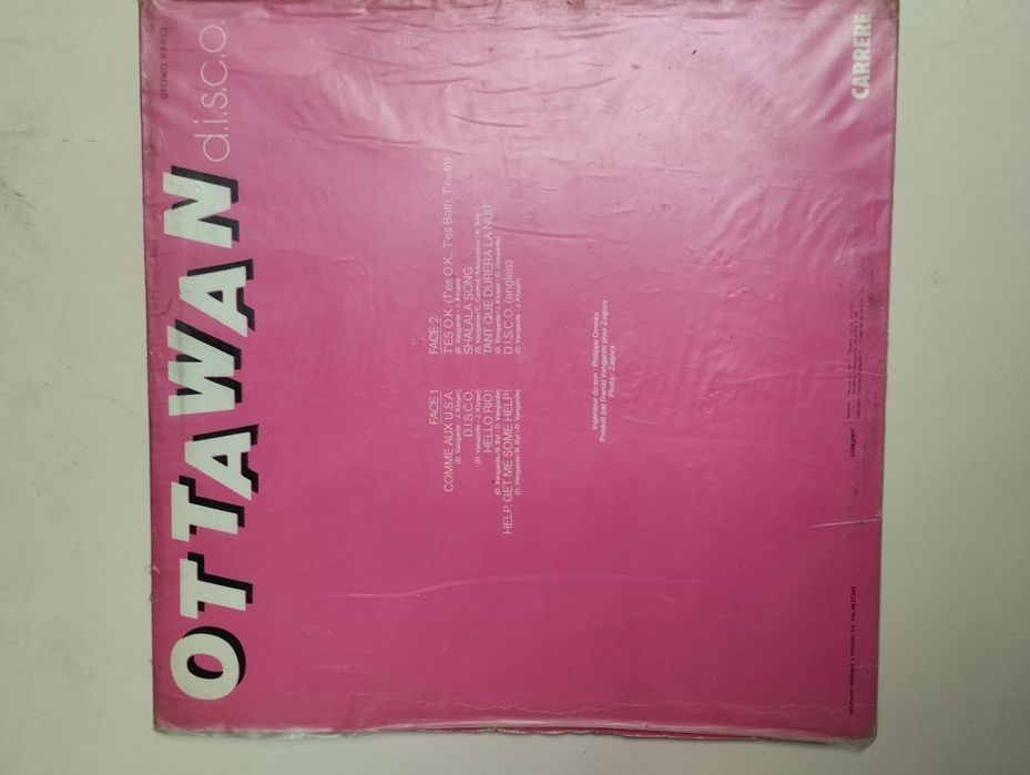Винил пластинка Ottawan