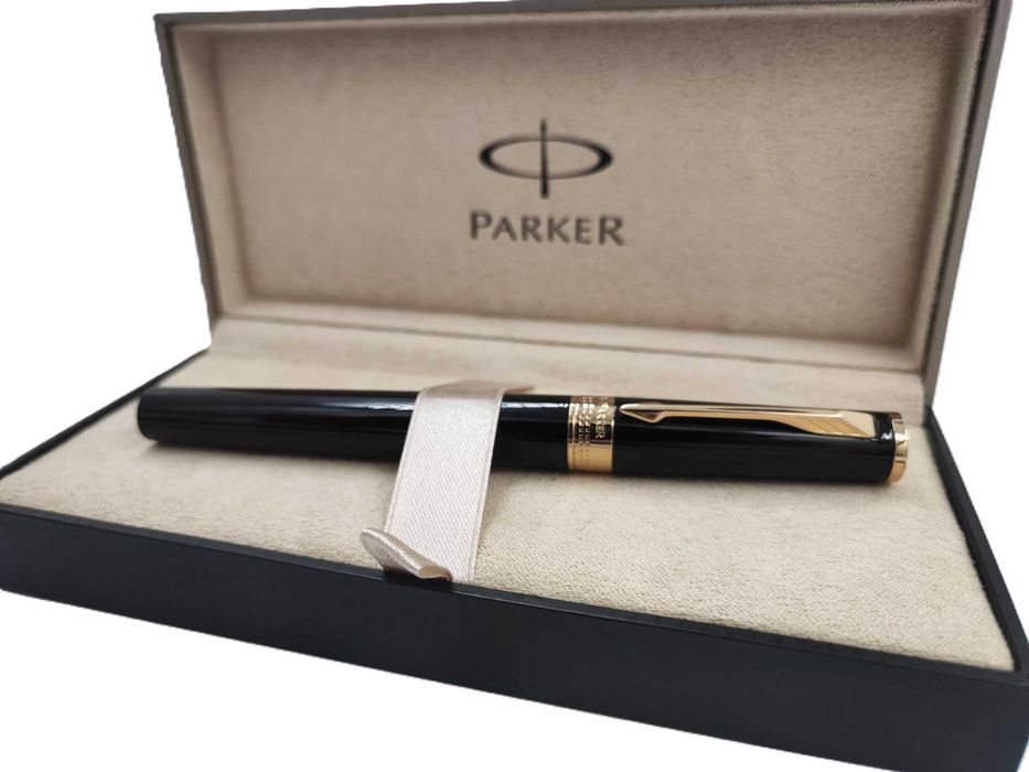 Parker Ingenuity Black Lacquer GT FP F - 5 покоління ручок