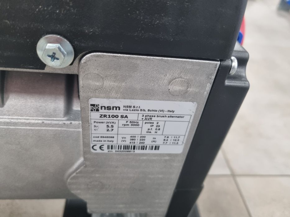 Nowy Agregat Prądotwórczy FOGO F6000R AVR III Fazy Wysyłka 24h