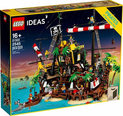 Lego 21322 Ideas Piraci z Zatoki Barakud
