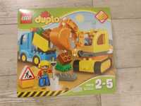 Zestaw LEGO Duplo 10812 Ciężarówka i koparka gąsienicowa