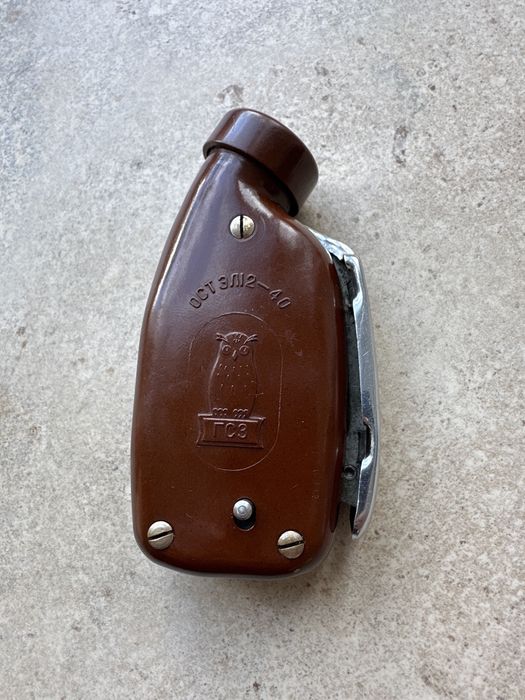 Radziecka bakelitowa latarka sprawna bakielit ruska lampka cccp zssr