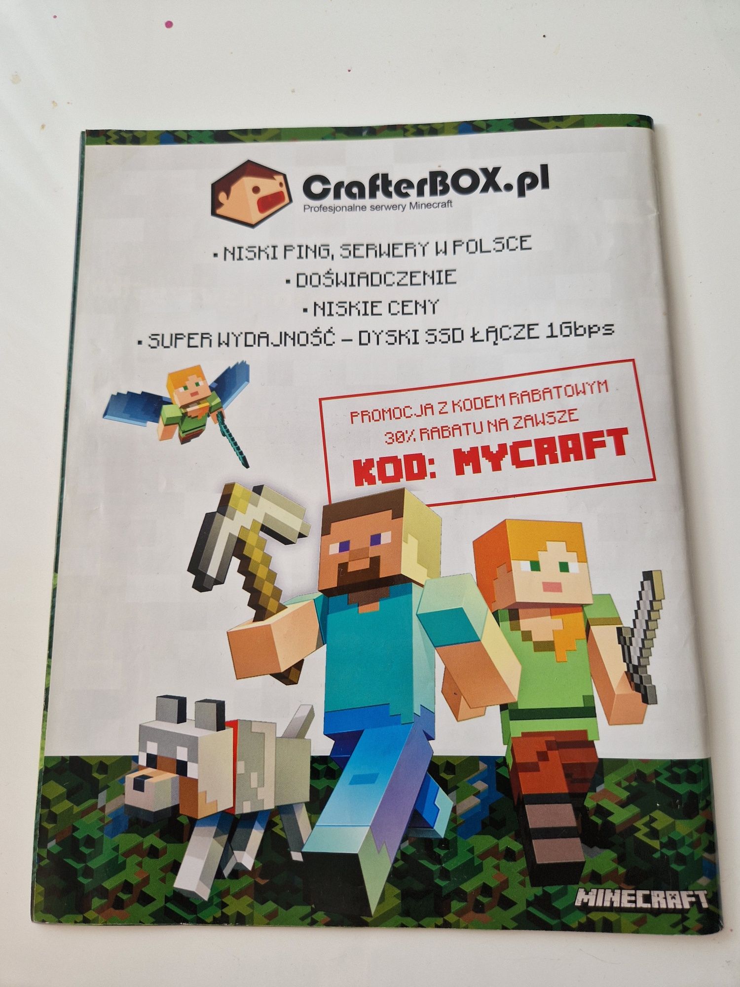 Książka Crafter Legenda Herobrine limitowana