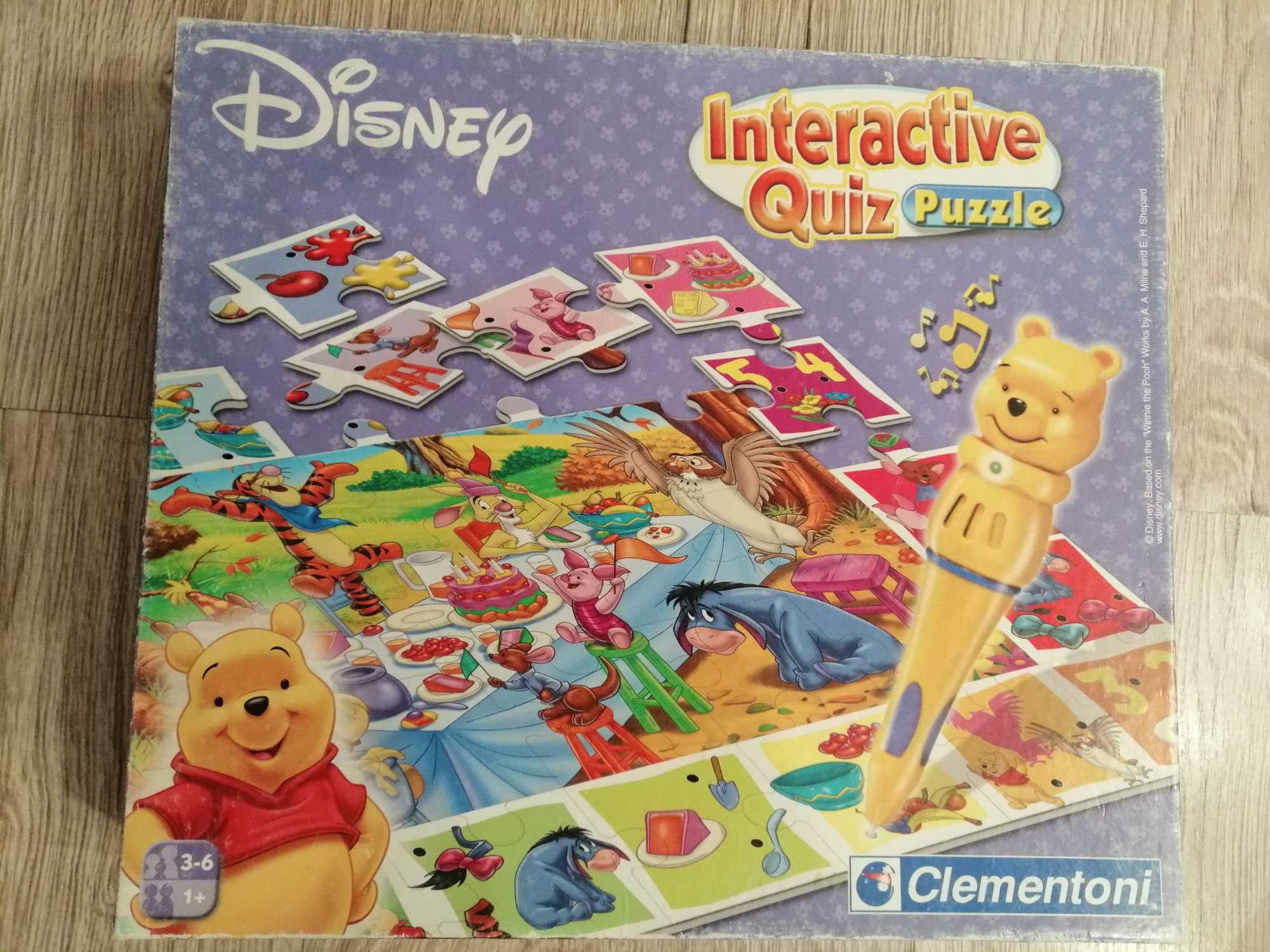 Disney PUZZLE Kubuś Puchatek maxi firmy Clementoni