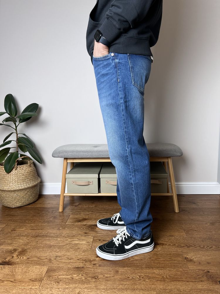 Розпродаж !!Нові Чоловічі Джинси BERSHKA Slim Fit