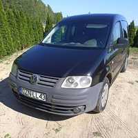 Volkswagen caddy II 2009r 7os klima life