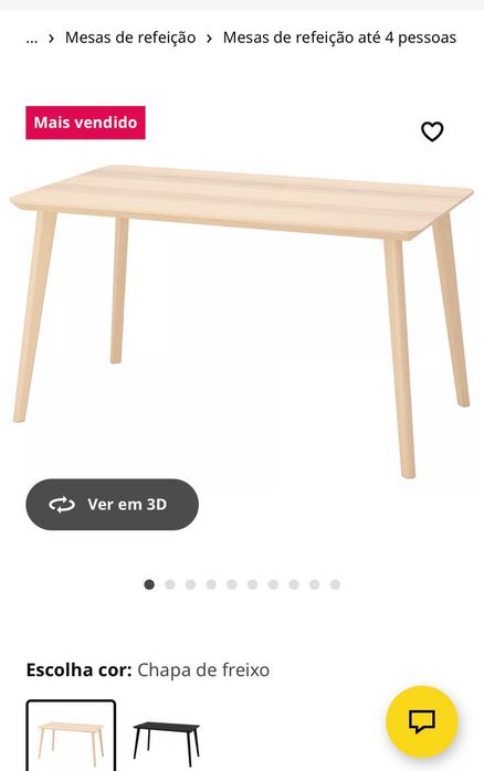 Mesa de jantar madeira