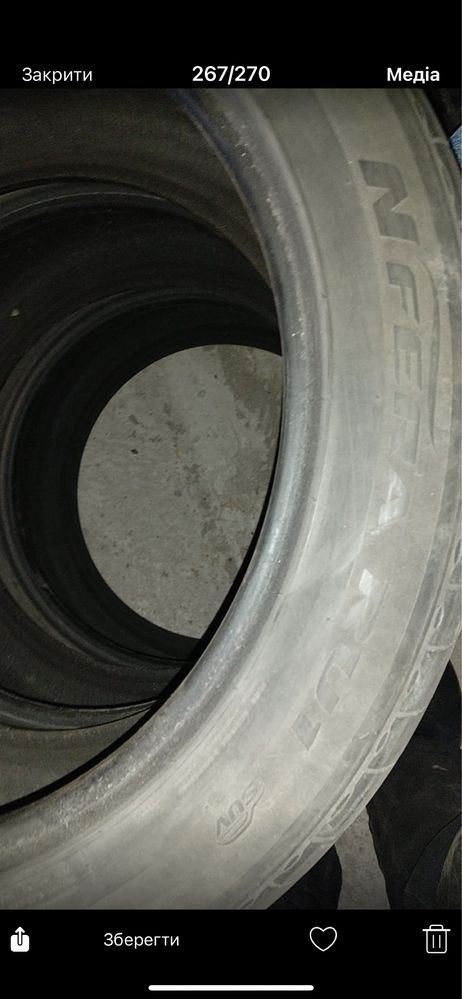 Продам резину nexen 265/45R20