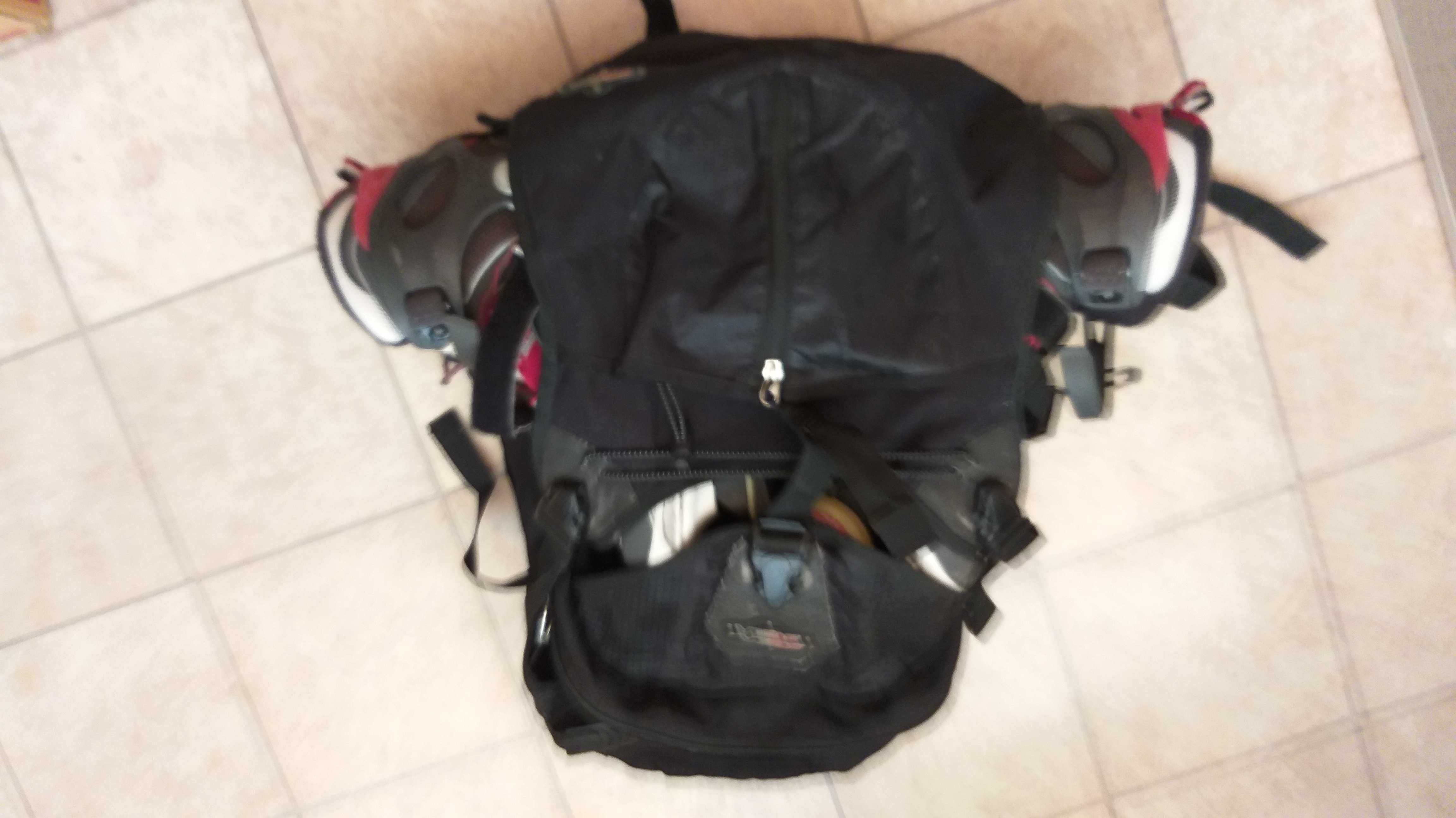 Ролики Fila CARVER 55, сумка, рюкзак, защита