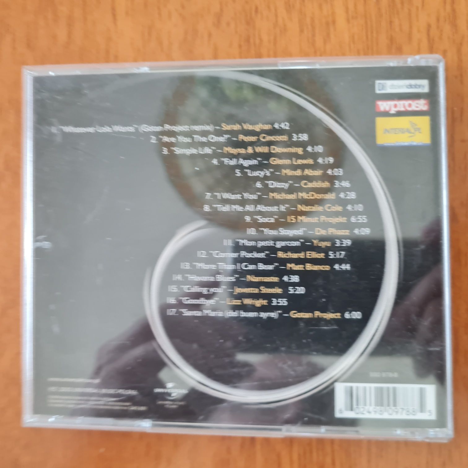 Smooth Jazz Cafe 5 - 1 CD 2003 książeczka uszkodzona przez wilgoć