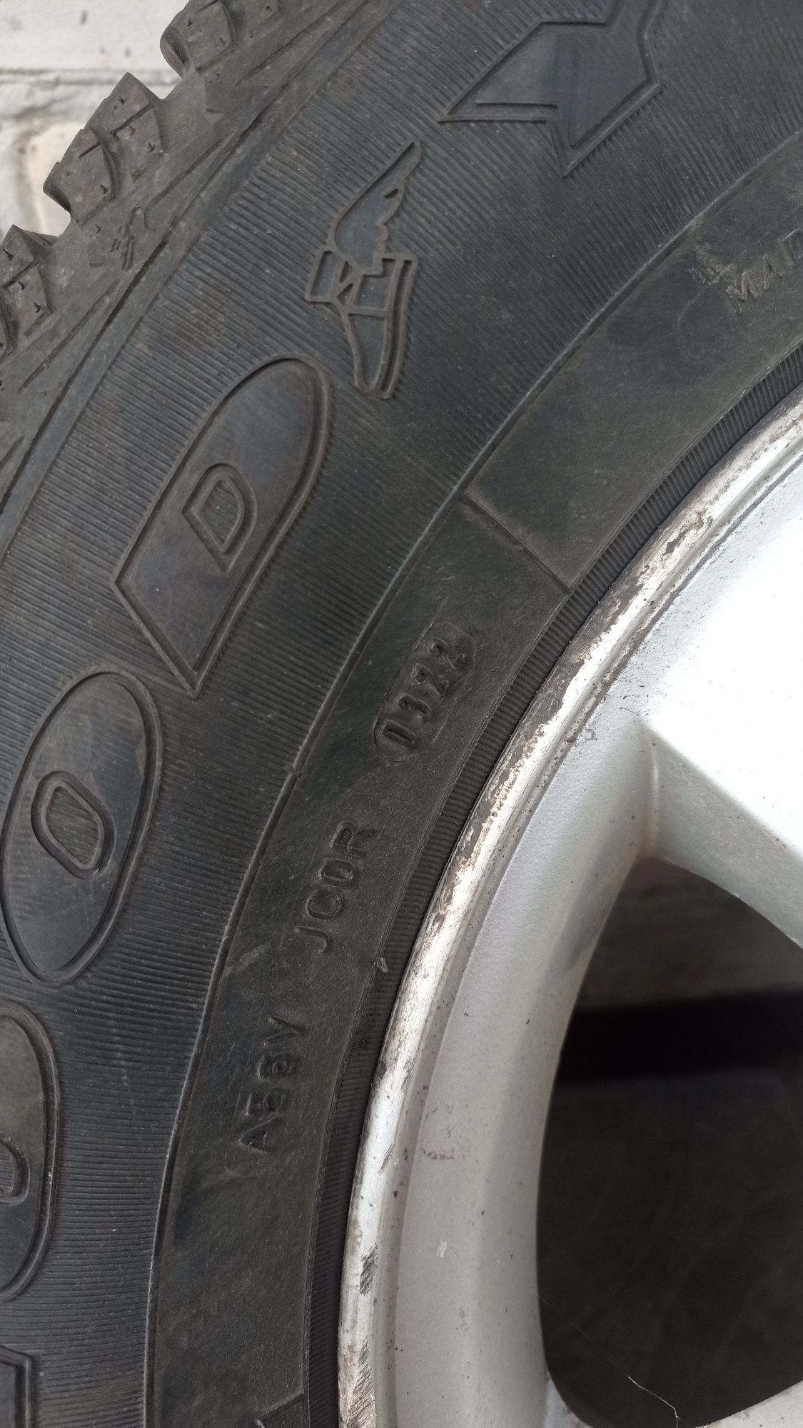 Диски з шинами R16 5x112 6,5j