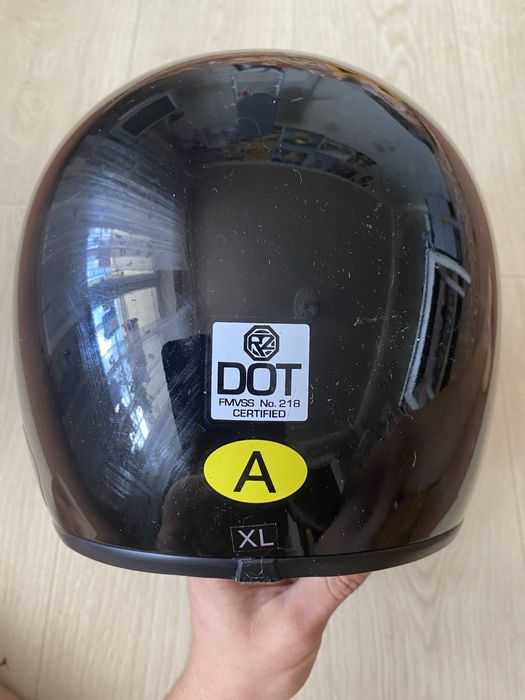 Мото шлем винтажный ORZ