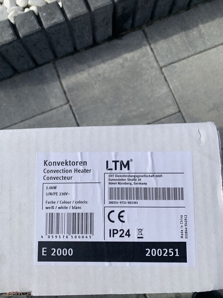 Grzejnik elektryczny 2 kw
