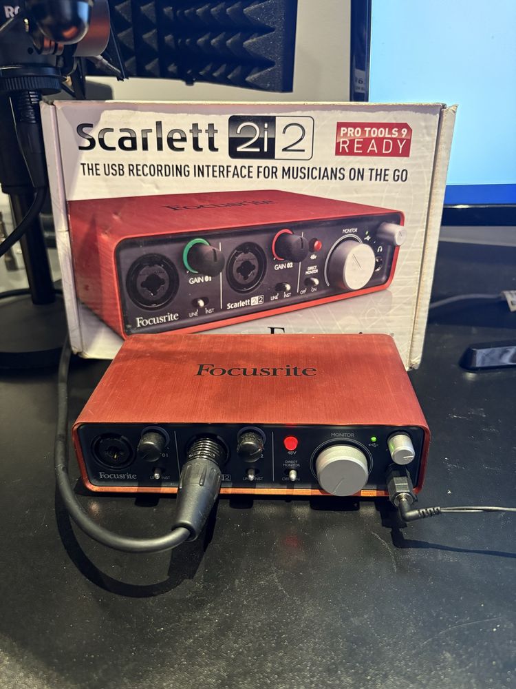 Interfejs Focusrite 2i2 2Gen