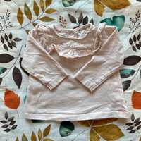 Różowa bluza dla noworodka
