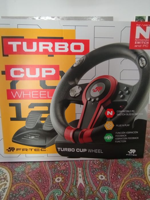 Turbo CUP wheel para nintendo switch e PC