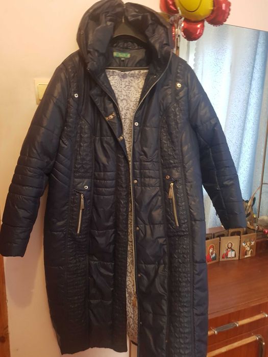 Куртка пуховик 58р