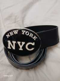 Ремінь  новий поліретановий з пряжкою NYC NEW YORK