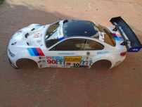 HPI RS4 BMW M3 GT2 1:10  KAROSERIA 200mm