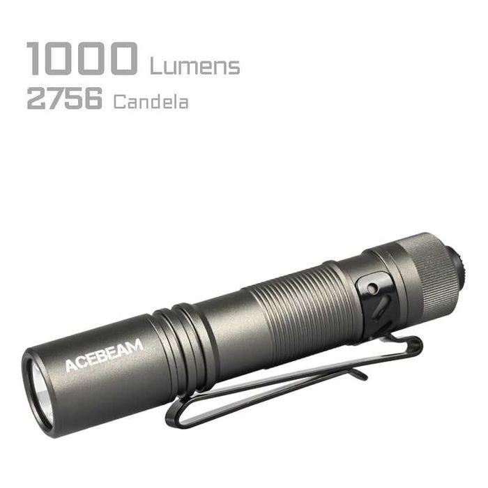 Latarka EDC ACEBEAM Pokelit AA 1000lm + akumulator USB-C